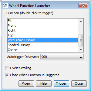 Wheel Function
        Launcher